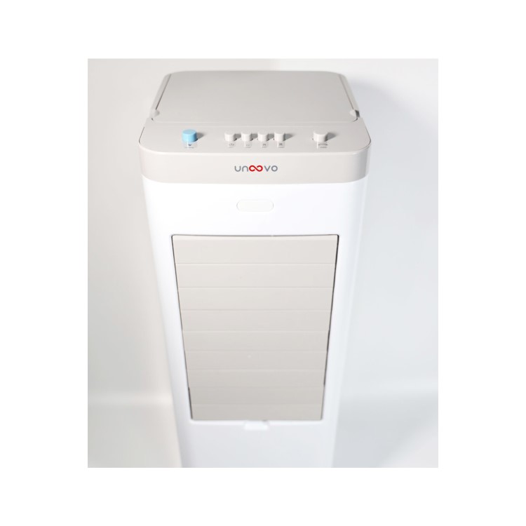 GRADE A1 - Slimline 7L ECO Air Cooler with Built-In Air Purifier with 1 free ice packs