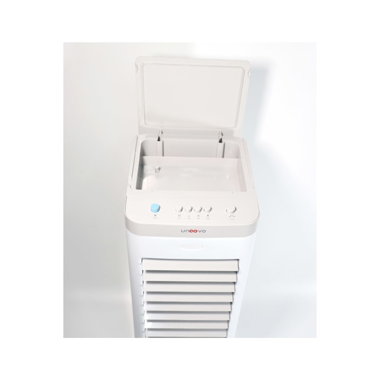 GRADE A1 - Slimline 7L ECO Air Cooler with Built-In Air Purifier with 1 free ice packs