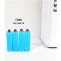 GRADE A2 - Unoovo Slimline Eco 7L Portable Evaporative Ice Air Cooler and Air Purifier/Humidifier