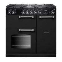 Rangemaster Cotswold 90cm Dual Fuel Range Cooker - Black