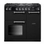 Rangemaster Cotswold 90cm Dual Fuel Range Cooker - Black