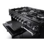 Rangemaster Cotswold 90cm Dual Fuel Range Cooker - Black