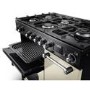 Rangemaster Cotswold 90cm Dual Fuel Range Cooker - Pale Cream