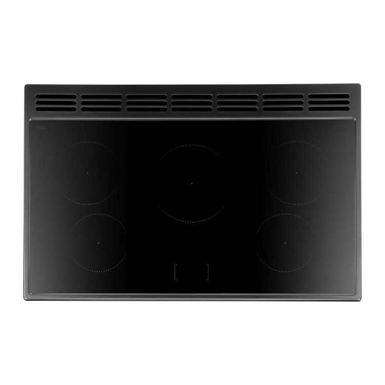Rangemaster Cotswold 90cm Electric Induction Range Cooker - Black