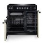Rangemaster Cotswold 90cm Electric Induction Range Cooker - Pale Cream