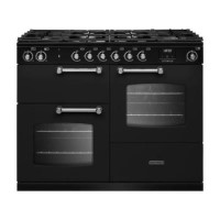 Rangemaster Cotswold 110cm Dual Fuel Range Cooker - Black