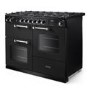 Rangemaster Cotswold 110cm Dual Fuel Range Cooker - Black
