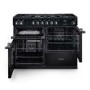 Rangemaster Cotswold 110cm Dual Fuel Range Cooker - Black