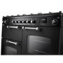 Rangemaster Cotswold 110cm Dual Fuel Range Cooker - Black