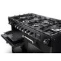 Rangemaster Cotswold 110cm Dual Fuel Range Cooker - Black