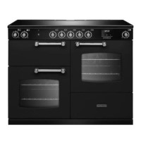 Rangemaster Cotswold 110cm Electric Induction Range Cooker - Black
