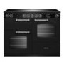Rangemaster Cotswold 110cm Electric Induction Range Cooker - Black