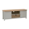 Large TV Stand with Storage in Grey - TV&#39;s up to 50&quot; - Cotswold