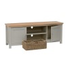 Large TV Stand with Storage in Grey - TV&#39;s up to 50&quot; - Cotswold