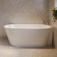 Freestanding Single Ended Right Hand Corner Bath 1600 x 780mm - Cove Freestanding Single Ended Right Hand Corner Bath 1600 x 780mm - Cove