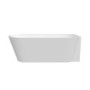 GRADE A2 - Freestanding Single Ended Right Hand Corner Bath 1600 x 780mm - Cove