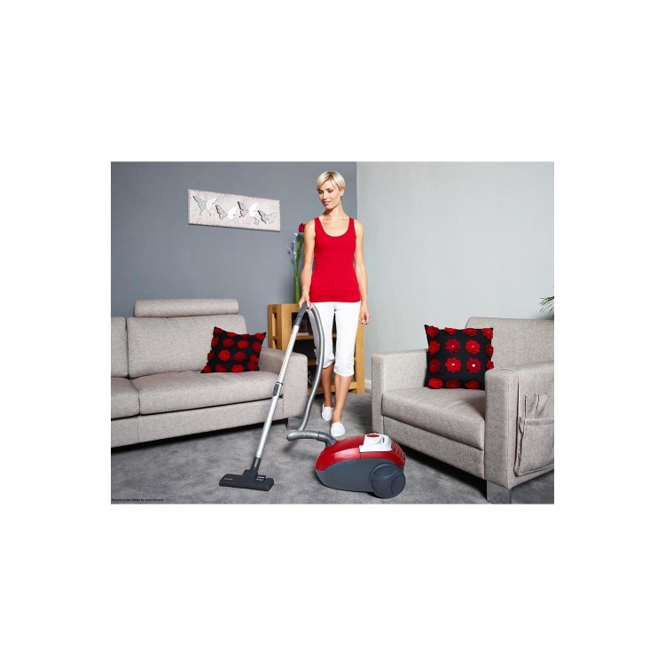 GRADE A1 - Hoover CP71-CP01 700W Capture Cylinder Vacuum Cleaner - Red And White