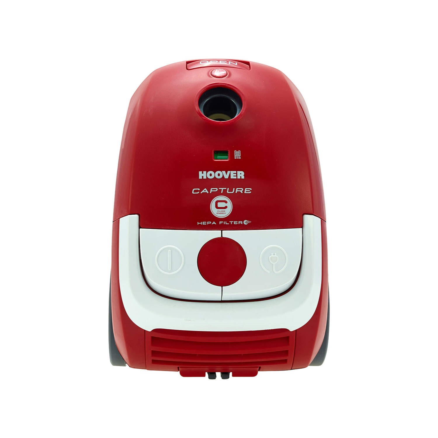 Hoover CP71_CP01001 Capture 700W Bagged Cylinder Vacuum Cleaner Red and