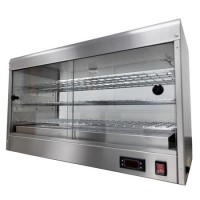 Parry CPCD Digital Countertop Heated Pie Cabinet. Up To 60 Pies. 3 Shelves. Fitted Plug. Made In Britain