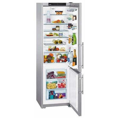 liebherr CPESF4023 Freestanding Fridge Freezer With Stainless Steel Doors