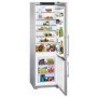 GRADE A2 - Minor Cosmetic Damage - Liebherr CPESF4023 Freestanding Fridge Freezer With Stainless Steel Doors