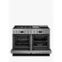 Smeg Portofino 120cm Pyrolytic Dual Fuel Range Cooker - Stainless Steel