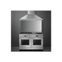 Smeg Portofino 120cm Pyrolytic Dual Fuel Range Cooker - Stainless Steel