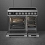 Smeg Portofino 90cm Electric Induction Range Cooker - Anthracite Grey