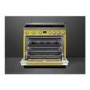 Smeg Portofino 90cm Pyrolytic Dual Fuel Range Cooker - Yellow