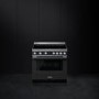 Refurbished Smeg Portofino CPF9IPAN 90cm Pyrolytic Induction Range Cooker Grey