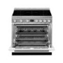 Smeg Portofino 90cm Pyrolytic Induction Range Cooker - Stainless Steel