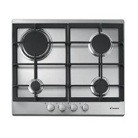 Candy CPG64SGX Four Burner Gas Hob - Stainless Steel