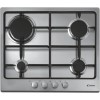 Candy CPG64SPX Four Burner Gas Hob Stainless Steel