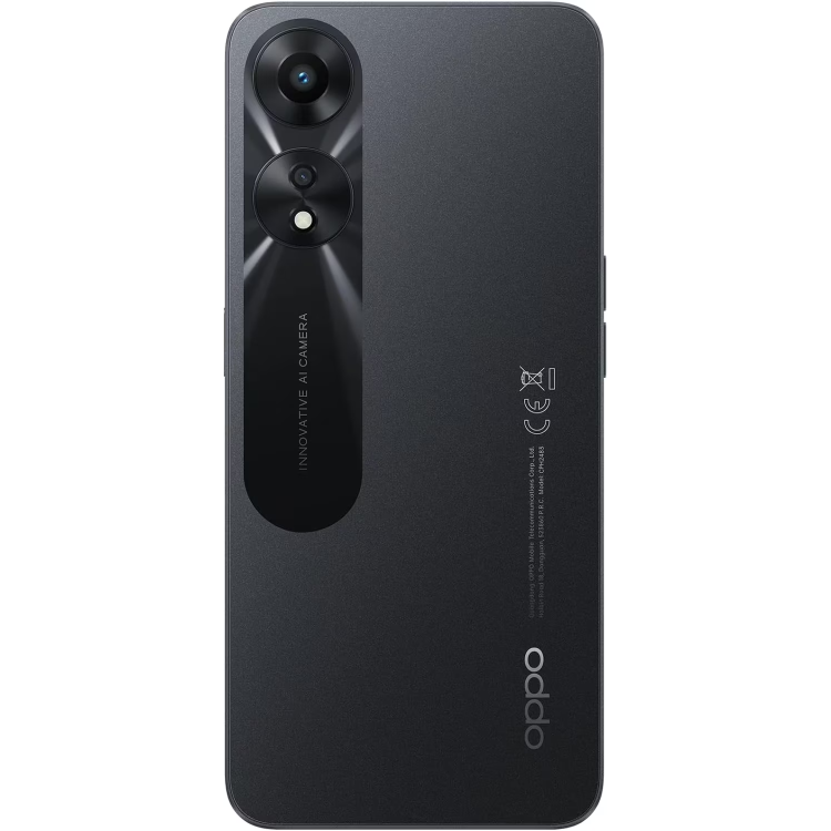 OPPO A78 Glowing Black 6.56" 128GB 5G Unlocked & SIM Free Smartphone