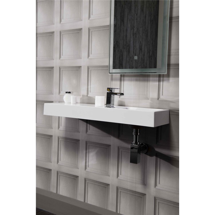 GRADE A1 - Wall Mount Sink - 1 Tap Hole