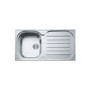 Franke CPXP611965R Compact Plus 1.0 Bowl Right Hand Drainer Stainless Steel Sink
