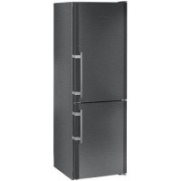 liebherr CPbs3413 Comfort 182x60cm Freestanding Fridge Freezer BlackSteel