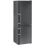 liebherr CPbs3413 Comfort 182x60cm Freestanding Fridge Freezer BlackSteel