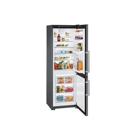 liebherr CPbs3413 Comfort 182x60cm Freestanding Fridge Freezer BlackSteel