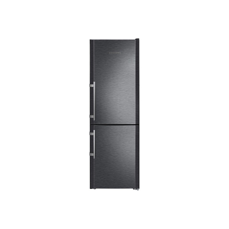 liebherr CPbs3413 Comfort 182x60cm Freestanding Fridge Freezer BlackSteel