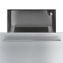 Smeg CR329X 29cm High Warming Drawer - Fingerprint-resistant Stainless Steel