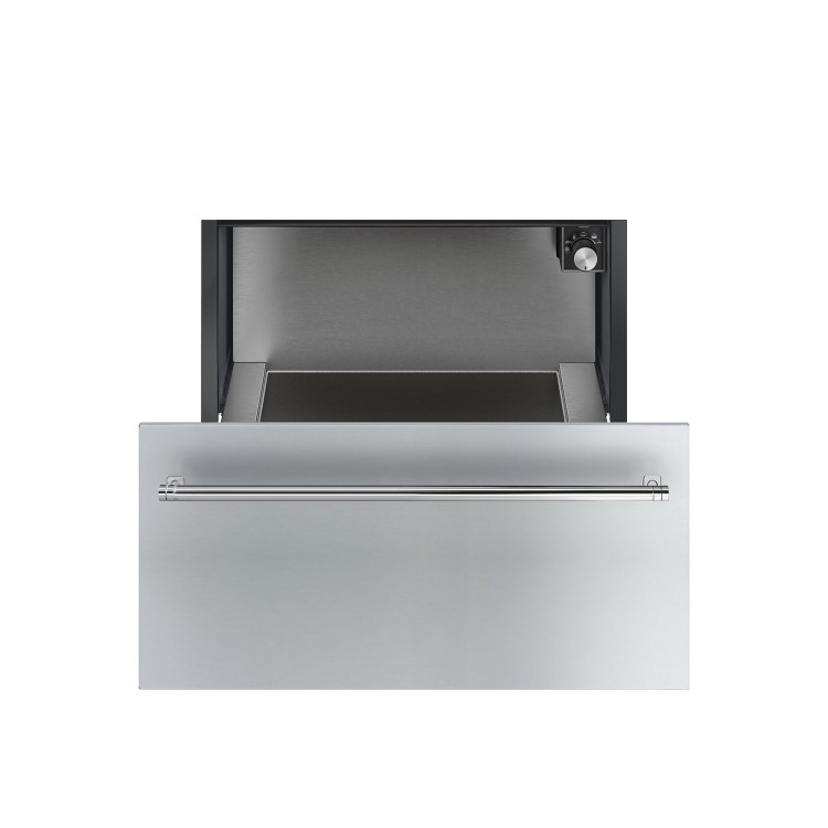 Smeg CR329X 29cm High Warming Drawer - Fingerprint-resistant Stainless Steel