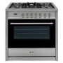 Caple CR9109 90cm Single Oven Dual Fuel Range Cooker - Stainless Steel