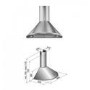 Candy CRD93X Curved 90cm Chimney Cooker Hood Stainless Steel