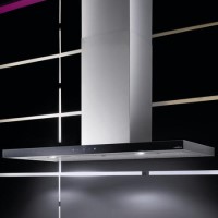 Elica Crete Decorative Touch Control 90cm Chimney Hood - Stainless Steel