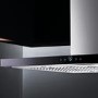 Elica CRETE_ISLAND Crete Decorative Touch Control 90cm Island Hood in Stainless Steel