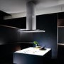 Elica CRETE_ISLAND Crete Decorative Touch Control 90cm Island Hood in Stainless Steel