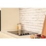 GRADE A1 - Hotpoint CRM641DC Frameless 60cm Ceramic Hob - Black