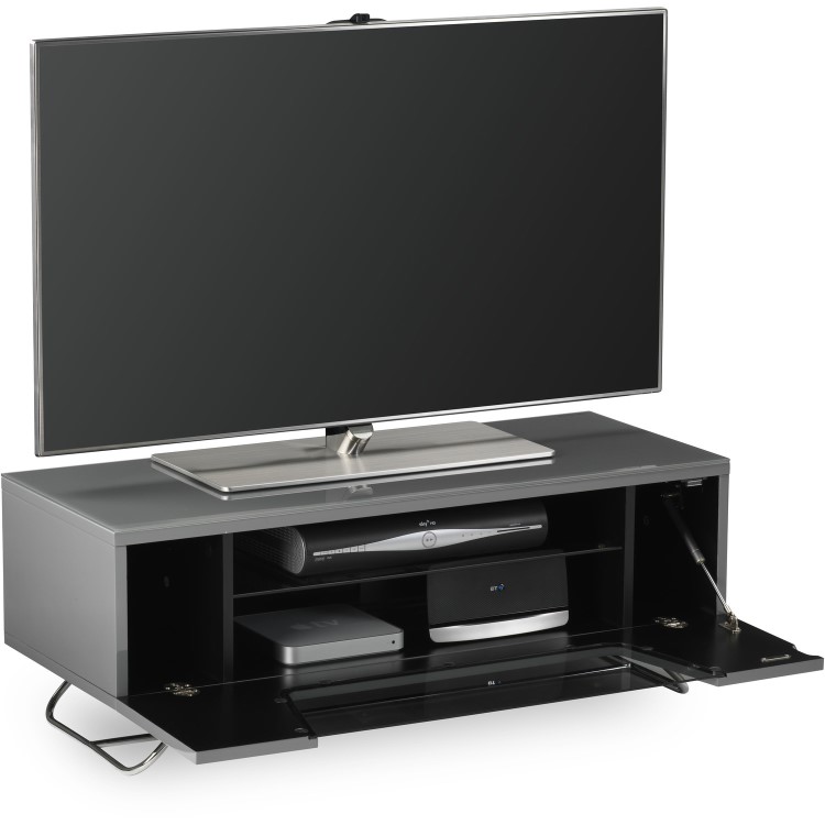 Alphason CRO2-1000CB-GR Chromium 2 TV Stand for up to 50" TVs - Grey
