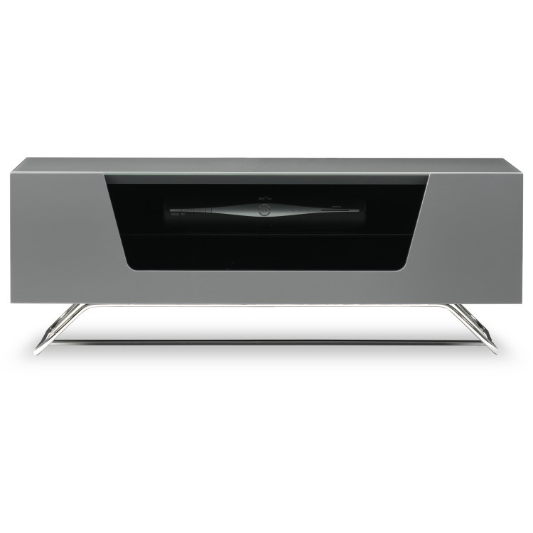 Alphason CRO2-1000CB-GR Chromium 2 TV Stand for up to 50" TVs - Grey